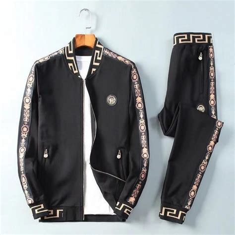 versace tracksuit for men|Versace tracksuit men's price.